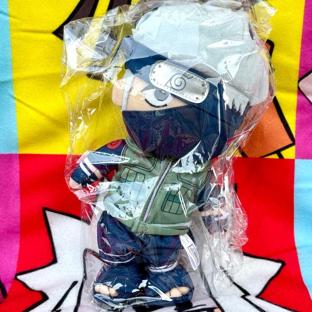 NARUTO Kakashi Hatake Sensei Plush SEALED